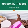 Suministro en Stock de Botellas de Plástico Pe de 600 ml, Botellas Redondas Rectas de Boca Ancha, Botes para Proteína en Polvo, Botellas para Tabletas de Calcio