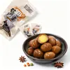 Huevos estofados de cinco especias, paquete pequeño de codornices, convenientes y sabrosos, listos para comer, huevos de codorniz estofados sin cáscara, bocadillo popular en bolsa