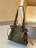 Bolsa tote de couro bovino genuíno de camada superior para mulheres, bolsa de ombro e transversal de grande capacidade para o dia a dia, bolsa tipo balde versátil de uso duplo