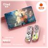 Monstruo Naranja Adecuado para Switch Oled Carcasa Blanda Mate TPU Funda Protectora Dividida Ns Una Pieza Navegación
