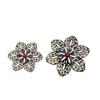 Accesorios de joyería DIY explosiones de comercio electrónico transfronterizo flor grande hoja metálica de seis hojas estilo Tang corona de fénix batas materiales decorativos
