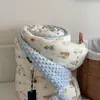 Manta CELING Estilo Coreano, Un Lado Algodón Tejido Súper Suave, Un Lado Terciopelo de Frijol Calmante, Individual/Doble Persona, Lavable a Máquina, Colcha de Primavera/Otoño, Colcha de Invierno