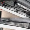 Adequado para Honda 23 Crv Faixa Interna Modificada para Soleira de Porta Aço Inoxidável Pedal Especial de Boas-Vindas Tira Decorativa Brilhante Patch