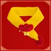 Bufanda linda de Año Nuevo para Gatos y Perros, Accesorio Navideño de Reno para Mascotas, Calentador de Cuello Festivo Rojo para Perros Pequeños