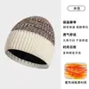 Gorro de Punto para Hombre, Otoño e Invierno Transfronterizo, Gorro de Lana Engrosado que Protege las Orejas, Adecuado para Protección contra el Frío al Aire Libre, Gorro Cálido Versátil, Gorro de Lana para Hombre