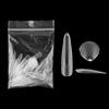 Esmalte de Uñas Transparente y Sin Rastro, Tamaño Único, Recarga de Esmalte de Uñas Pequeño Esmerilado, Largo Ballet, Largo Gota de Agua, para Salones de Uñas