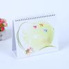 Calendario de escritorio creativo y lindo de 8 pulgadas con diseño de dibujos animados, para niños, DIY, película de impresión a color, calendario de espiral portátil, en stock, al por mayor