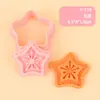 Molde para Galletas 3D de Simulación Navideña con Formas de Caricaturas Tridimensionales, Herramienta de Horneado Casero, Molde de Prensa para Galletas Navideñas