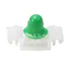51132251394 Es Adecuado para Bmw E36 Mini Tira de Recorte Lateral de Puerta Delantera Clip Hebilla de Nylon con Tapa de Goma