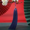 Tassel para chapéu Xiangyun 13CM de comprimento Padrão Ruyi tassel tassel pendente para carcela de traje antigo Hanfu esmaltado pendente para carro
