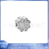 Pandora s925 cuproníquel chapado en plata cuentas cruz frontera caliente creativo diy hebilla clip fijo de posicionamiento pulsera
