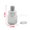 Acessórios de Modificação de Carro Série Ls Adaptador de Temperatura da Água de Resfriamento em Liga de Alumínio Acessórios M12X1.5 Para 1/8Npt