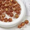 Cuentas de Resina Ojo de Gato Cielo Estrellado Forma de Corazón Suave de 16 mm para Bolígrafos de Cuentas DIY, Cadena de Teléfono, Llavero, Colgante para Bolsa de Coche