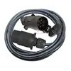 Conector de Remolque Cable Europeo de 7 Pines Enchufe para RV Socket Cable de Extensión Adaptador Ec1741-3M