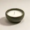 Portavelas de Cerámica Agrietada Vintage Vela Aromática de Cera de Soja Suministros para Festival de Velas de Ambiente Fragancia para Interiores de Habitación