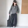 Conjunto de otoño para niña: Conjunto de polo y suéter de punto, estilo coreano casual 2026, pantalones de pierna ancha a cuadros de moda y retro