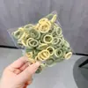 Argola de Toalha Infantil Sem Pelo Elástico de Borracha Alta Amarrador de Cabeça Feminino Elástico de Polegar de Menininha Faixa de Cabelo Corda para Cabeça de Bebê
