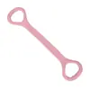 Extractor de ocho caracteres yoga estiramiento espalda fitness silicona estiramiento audaz mujeres tirar con hombro abierto LOGO