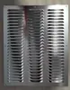 Rejilla de Ventilación Exterior a Prueba de Lluvia y Viento, Cubierta para Calentador, Rejilla de Salida de Aire de Aleación de Aluminio, Ventilación de Escape