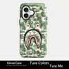 La popular funda de teléfono de camuflaje rosa con temática de simio de TK es adecuada para iPhone 17 Pro Max y Apple 16, una funda de película dos en uno