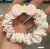 Elástico de Cabelo Oversized Estilo Coreano Intestino de Porco, Corda de Cabelo Versátil com Renda de Bolinhas, Elástico para Rabo de Cavalo Alto, Elástico de Borracha, Acessório de Cabelo de Alta Qualidade