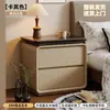 Mesita de Noche de Madera Maciza Dormitorio Hogar 2026 Nuevo Lujo Ligero Sensación de Alta Gama Pequeño Gabinete de Almacenamiento Vintage Moderno Simple