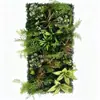 Transfronteiriço 50x 100cm Plantas Artificiais Simuladas Folhagem Decoração de Parede Externa Casamento Exposição Fachada de Loja Varanda