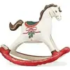 Nuevo Globo de Madera 3D con Forma de Caballo Navideño Decoración para Fiesta de Nochebuena Globo de Papel de Aluminio
