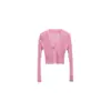 Ropa de Protección Solar, Chal para Mujer, Falda de Verano, Blusa con Aire Acondicionado, Top de Punto Sexy de Seda Helada, Cárdigan Delgado, Chaqueta Corta
