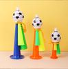Fãs de buzinas de futebol amam buzina pequena de três tons brinquedo adereços de torcida buzina de torcida Buzina Copa do Mundo Buzina