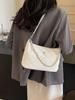 Bolsa Pequena para Mulheres 2024 Primavera e Verão Novo Estilo Matelassê Fio Bordado Bolsa Saco Balde Transversal de Corrente Fashion para Trabalho