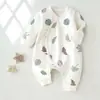 Set de 2 piezas enviado al azar para liquidaciónMameluco de mariposa 100% algodón Clase A para bebé e infante, todas las estaciones