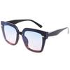 Gafas de sol estilo coreano gm para hombre y mujer súper ventas nuevas gafas con letras metálicas moda de celebridad de internet gafas de montura grande venta al por mayor