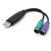 Cable Adaptador USB a Ps2 Uno a Dos Soporta Kvm Escáner Teclado con Chip Fabricante Mayorista de Conmutador Ps2