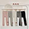 Leggings para niños al por mayor 23 leggings gruesos con forro polar de otoño e invierno, pantalones cortos cálidos de estilo coreano de clase A para niñas