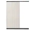 Cortina de ducha plegable transfronteriza, tela impermeable para baño, cortina divisoria para cabina de ducha, cortina colgante para apartamento y escuela