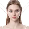 Parche Facial Personalizado Transfronterizo Potencial Múltiples Formas Estilos Cinta Invisible para Lifting Facial Tensar Ajustar Piel Caída