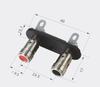Conector de altavoz de audio, suministro directo de fábrica, bloque de terminales, enchufe de terminal de panel TH094