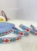 1.2Cm-1.3Cm Estilo Étnico Clásico Retro Cinta Jacquard Accesorios Dinastía Han Traje Tang Lazo Venta al por Mayor Hecho a Mano