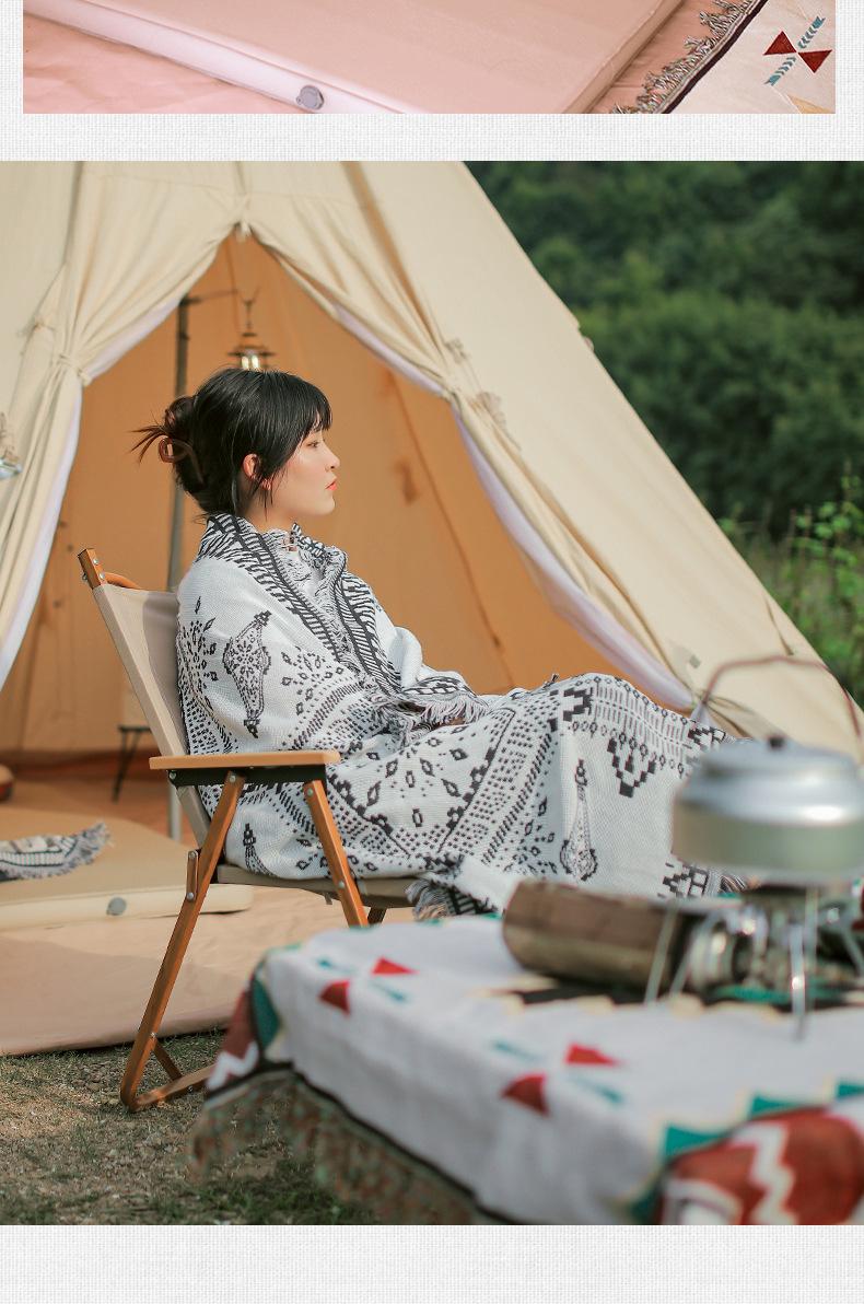 菱形格深蓝流苏毛毯_12.jpg