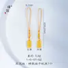 Mismo Estilo que el Lingote Atractor de Fortuna Chapado en Oro, Calabaza, Amuleto de la Suerte, Bestia Tragadora de Oro, Loto, Colgante para Teléfono de Animal del Zodiaco de la Tienda Puzuo Gold