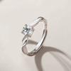 Anillo de Pareja Mobius Shines Xinghe de Plata de Ley s925 para Hombres y Mujeres Estilo Coreano Regalo de Cumpleaños Tanabata