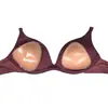 Almohadillas de silicona gruesas para el pecho, insertos invisibles para trajes de baño con tiras de bikini, almohadillas para el pecho para nadar, realzadores de pecho integrados para pechos pequeños