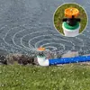 Aspersor para resfriamento e umidificação de estufa com volante de 1/2 polegada, sistema de irrigação por atomização rotativo de 360 graus, aspersor para irrigação de paisagismo