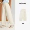 Estilo Novo Primavera 2026 Design de Corte Tridimensional Calça Casual Solta para Meninas Algodão Puro Confortável Respirável Calça Cargo para Meninas