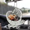 Serie Decoración del Hogar Adornos Productos Nuevos Creativos Transfronterizos Árbol de Navidad Alas Coche Colgante para Coche Suministros para Coche Ángel