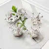 Acessórios de Joias Coroa de Zircônia Micro-Pavimentada Estéreo de Liga Acessórios de Milho Wenwan Corrente de Celular com Contas DIY Chaveiro
