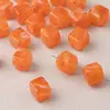 Cuentas Acrílicas Bicolor Nube Niebla Gradiente Cuadradas con Agujeros Diagonales Accesorios para Colgantes de Pulseras DIY Venta al por Mayor