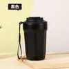 Taza de Café con Forma de Diamante de Acero Inoxidable 304, Modelo Nuevo Transfronterizo, con Popote, Taza Térmica para Uso en Exteriores, Taza de Agua para Coche, Venta al por Mayor Personalizada
