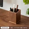 Caja de Almacenamiento de Escritorio de Madera Control Remoto Mesa de Centro de Oficina Papelería Artículos Varios Organizador de Compartimentos Caja de Almacenamiento Portalápices